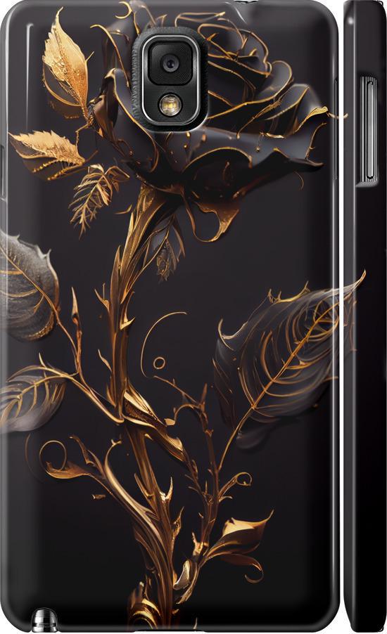 Чехол на Samsung Galaxy Note 3 N9000 Роза 3 (5552c-29-42517)