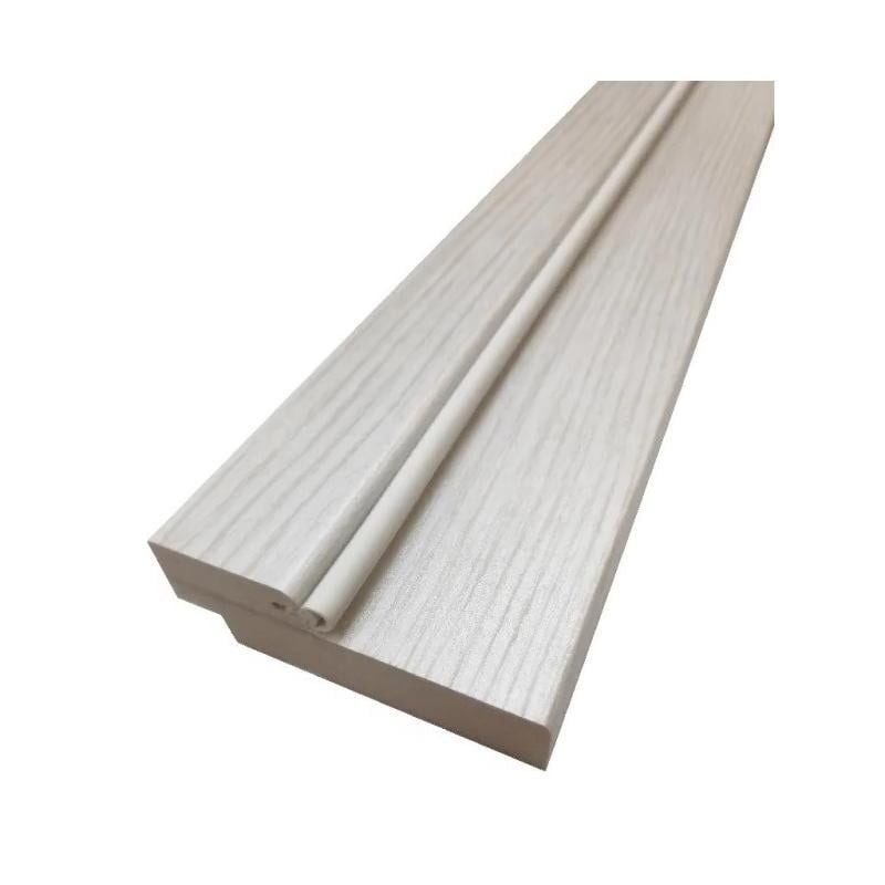 Дверна коробка TD ПВХ з ущільнювачем 2,5 стійок 100х25х2070 мм Модрина (30297326)