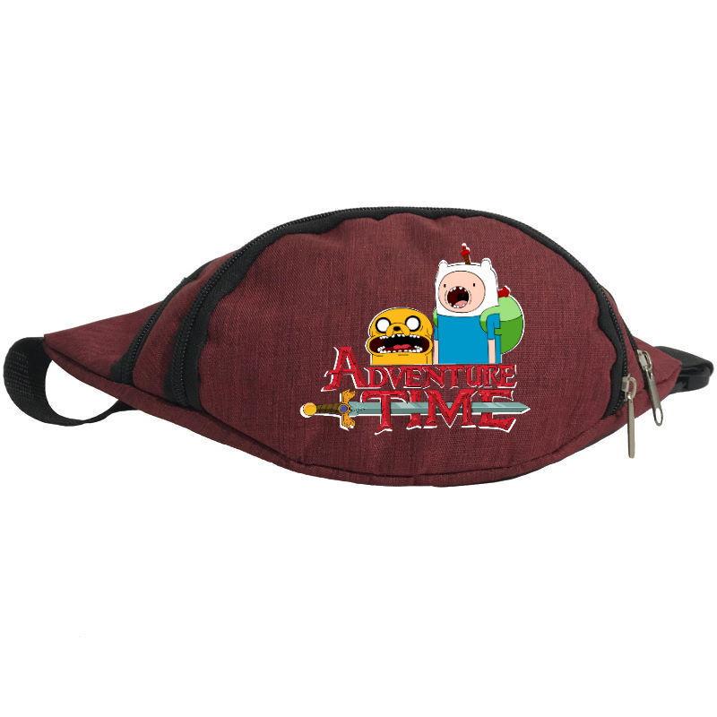 Поясная сумка-бананка Cappuchino toys Adventure Times AT-07 Бордовый (1404954828)