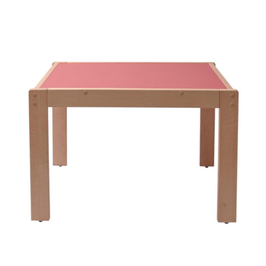 Детский стол деревянный бук 45х66х44 см Розовый (1233942)