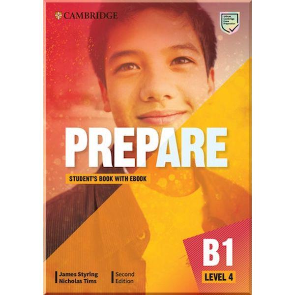 Учебник Cambridge English Prepare! Second Edition 4 Student's Book with eBook