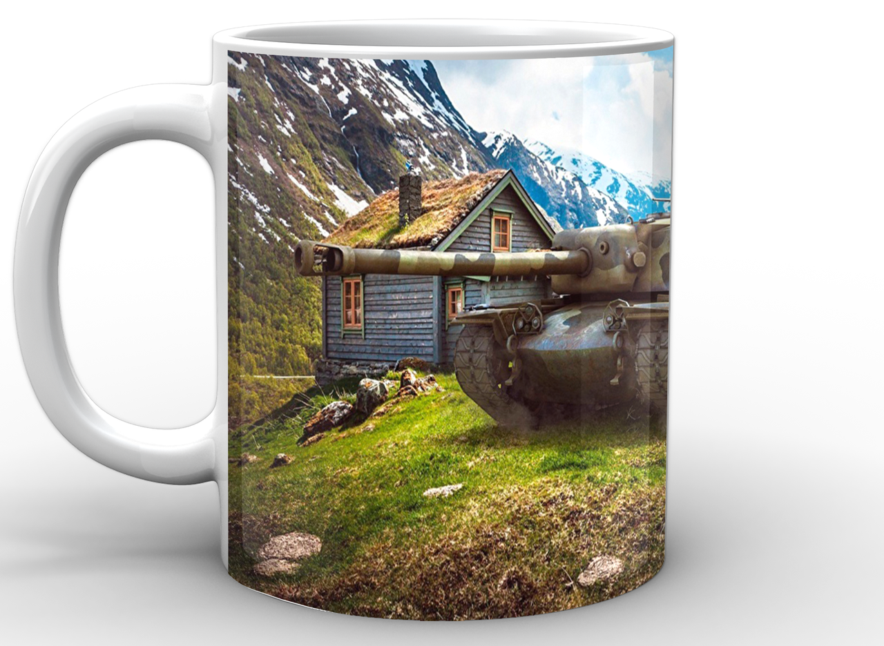 Чашка World of Tanks горы 330 мл (WT.02.054)