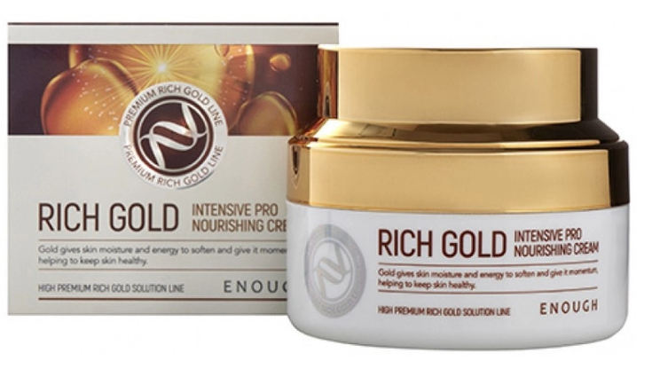 Крем для обличчя Enough Rich Gold Intensive Pro Nourishing Cream інтенсивний поживний 50 мл (8809438484961)