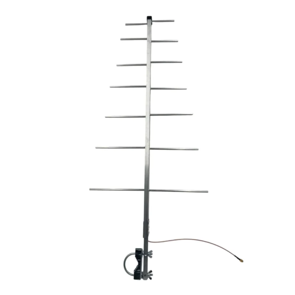 Антенна направлена логопериодическая Yagi на 370-640 МГц с усилением 9dBi 7 секций SMA (36299428)