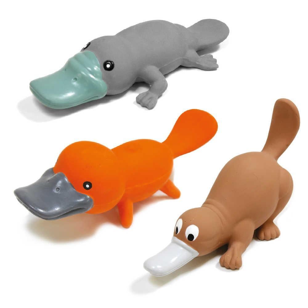 Игрушка для собак Croci Утконос с пищалкой 19 см