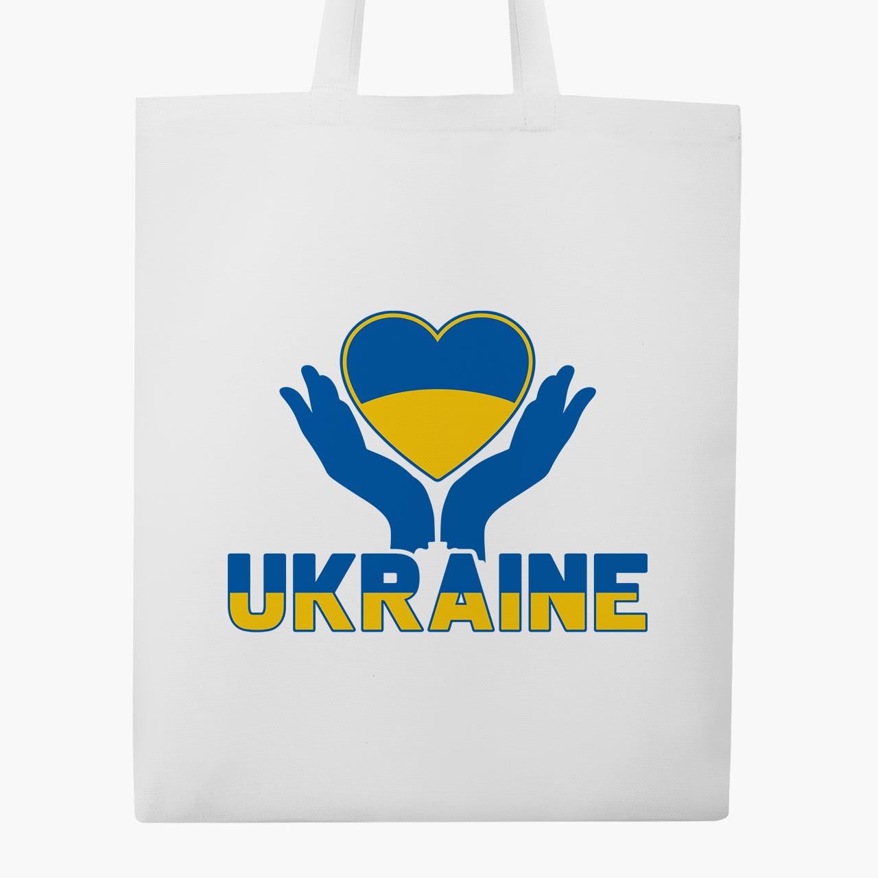 Сумка эко "Украина" Белый (9227-3687-4)