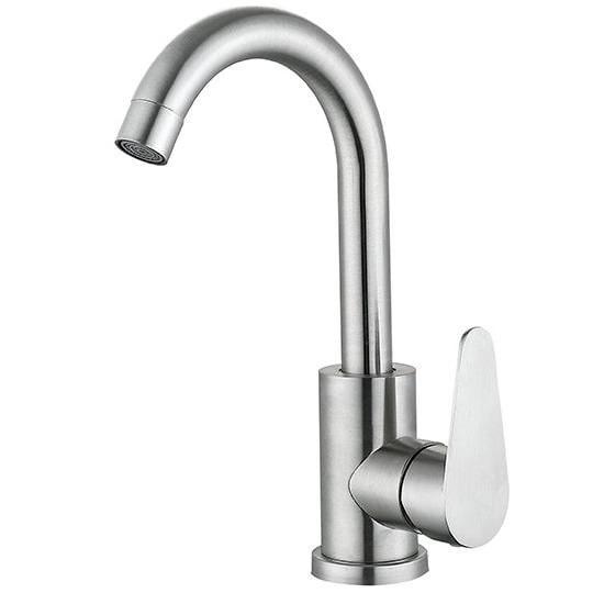 Змішувач для кухні Lidz Vida 03U-SFS LD014VI43353 одноважільний Сатин (152664)