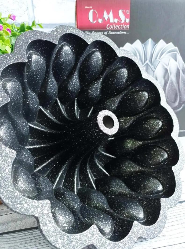 Форма для выпечки кекса O.M.S. Collection 3272 с гранитным покрытием 26 см Серый (1941354888) - фото 4 Форма для выпечки кекса O.M.S. Collection 3272 с гранитным покрытием 26 см Серый (1941354888) - фото 4