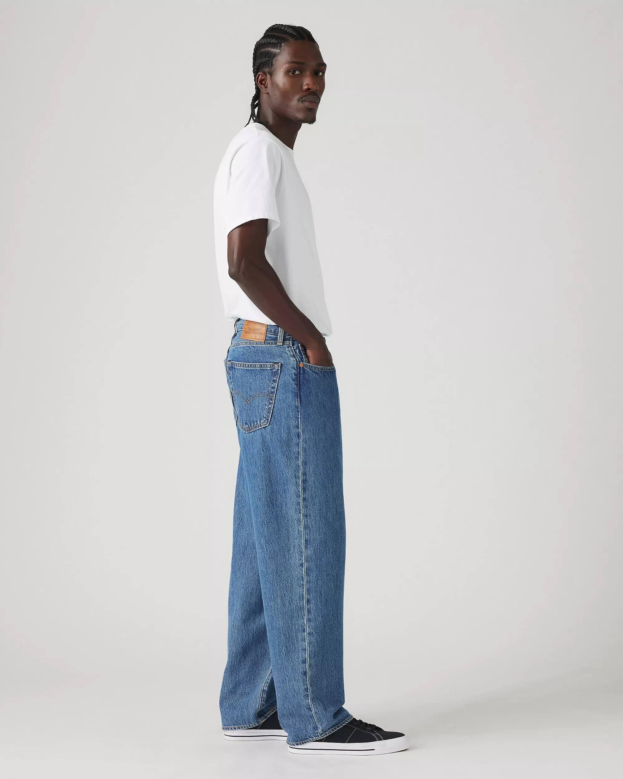 Джинси чоловічі LEVIS 578 Baggy Jeans р. 34-34 Синій (19365702) - фото 4