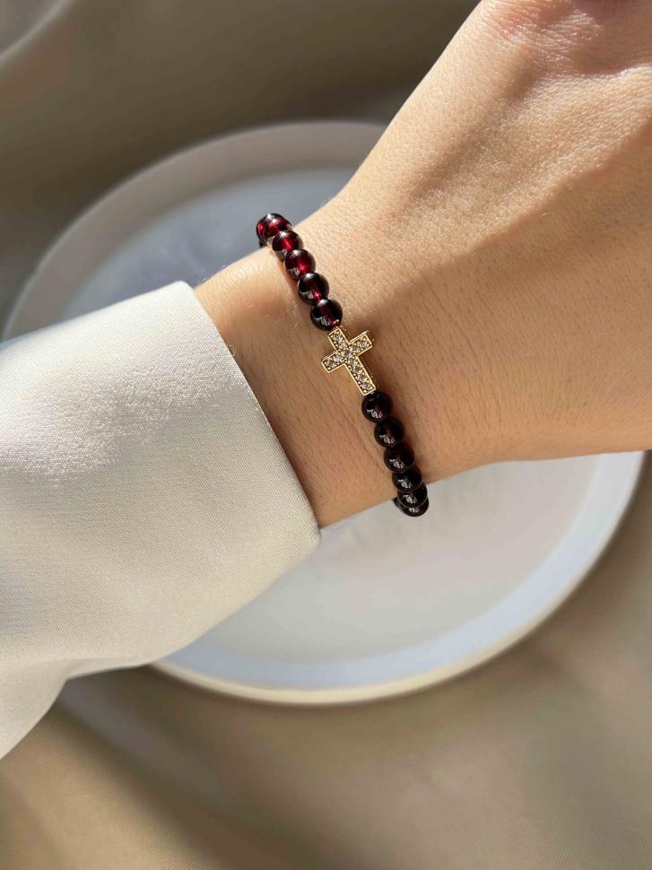 Браслет из граната (3339) Браслет из граната (3339)