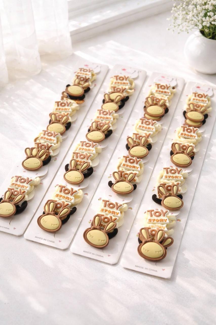 Набор резинкок для волос детские мягкие 20 шт. Разноцветный (2901788605)