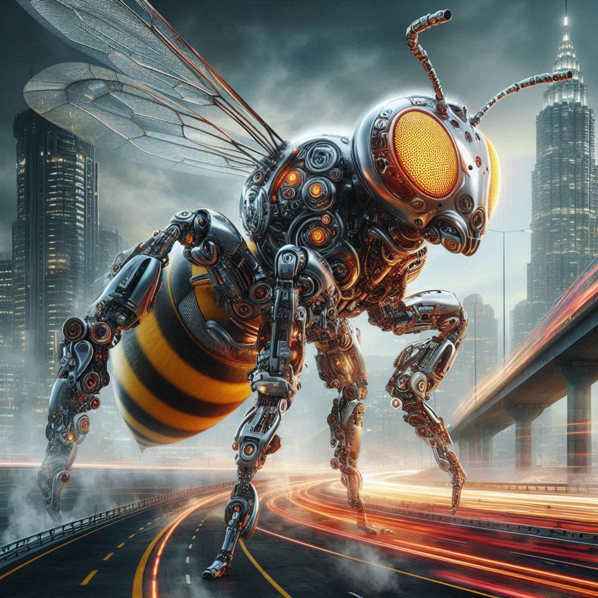 Пазл дерев'яний класичний Бджола кіборг А1 дерев'яна коробка 500+ ел. (Dem58-DER-А1-Class) Пазл дерев'яний класичний Бджола кіборг А1 дерев'яна коробка 500+ ел. (Dem58-DER-А1-Class)