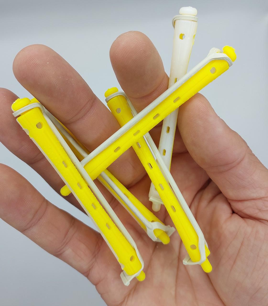 Бігуді-коклюші для хімічної завивки ДенІС professional 6,5х91 мм 10 шт. Кольорові (1453071736) - фото 6 Бігуді-коклюші для хімічної завивки ДенІС professional 6,5х91 мм 10 шт. Кольорові (1453071736) - фото 6