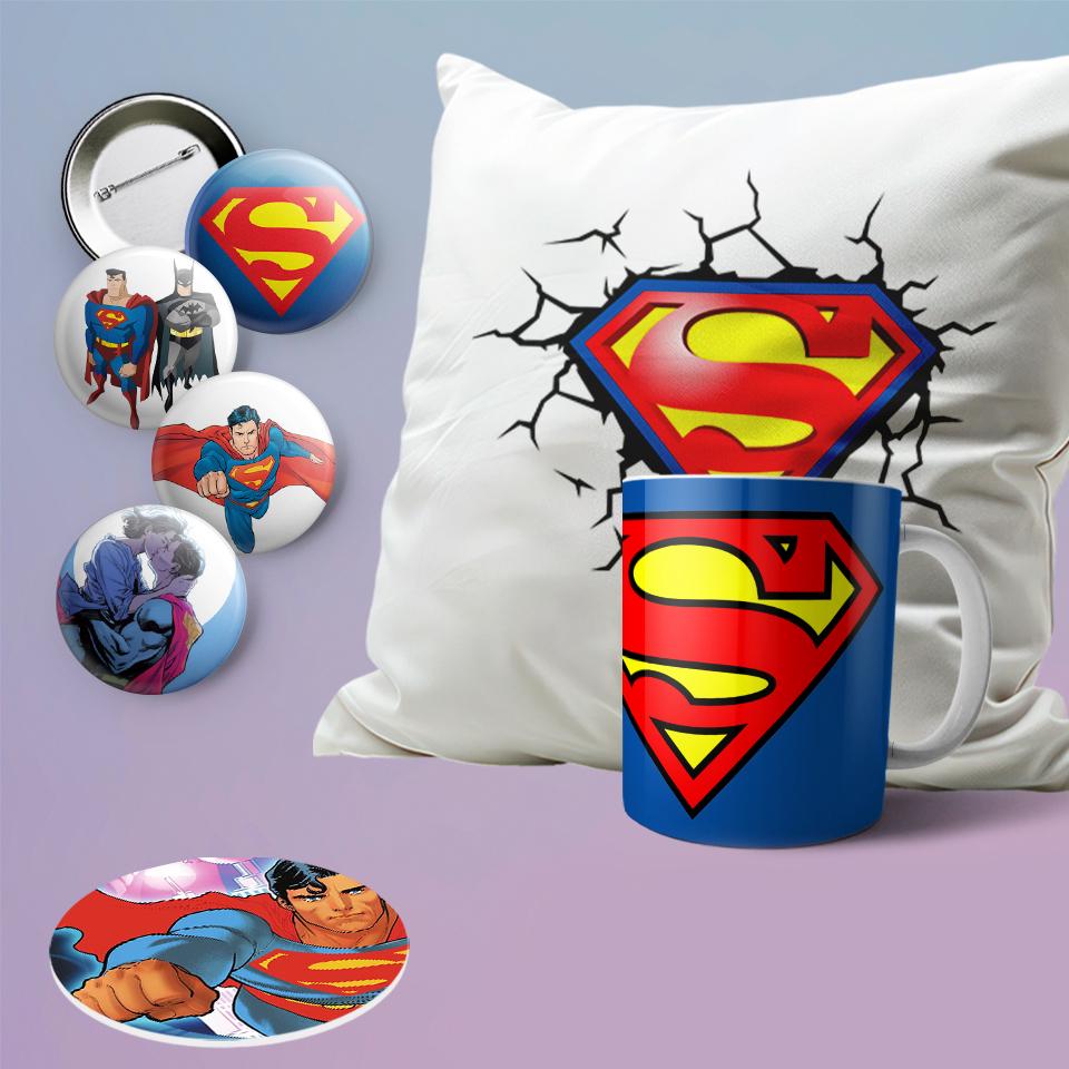 Подарунковий набір бокс Superman DC Comics (315) Подарунковий набір бокс Superman DC Comics (315)