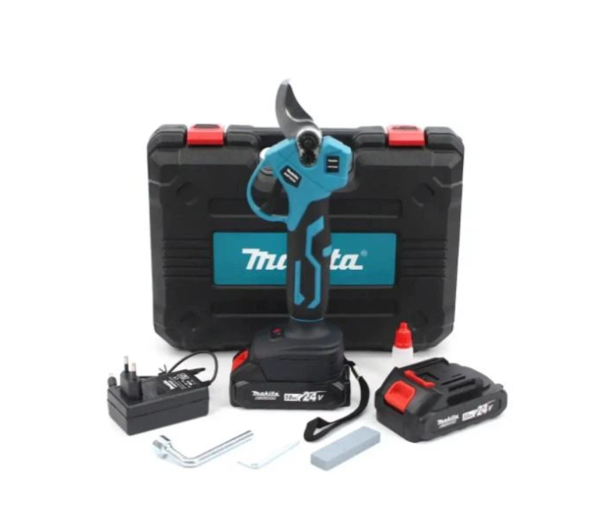 Секатор аккумуляторный DUP365Z 24V Li-ion Голубой с черным (31578390)