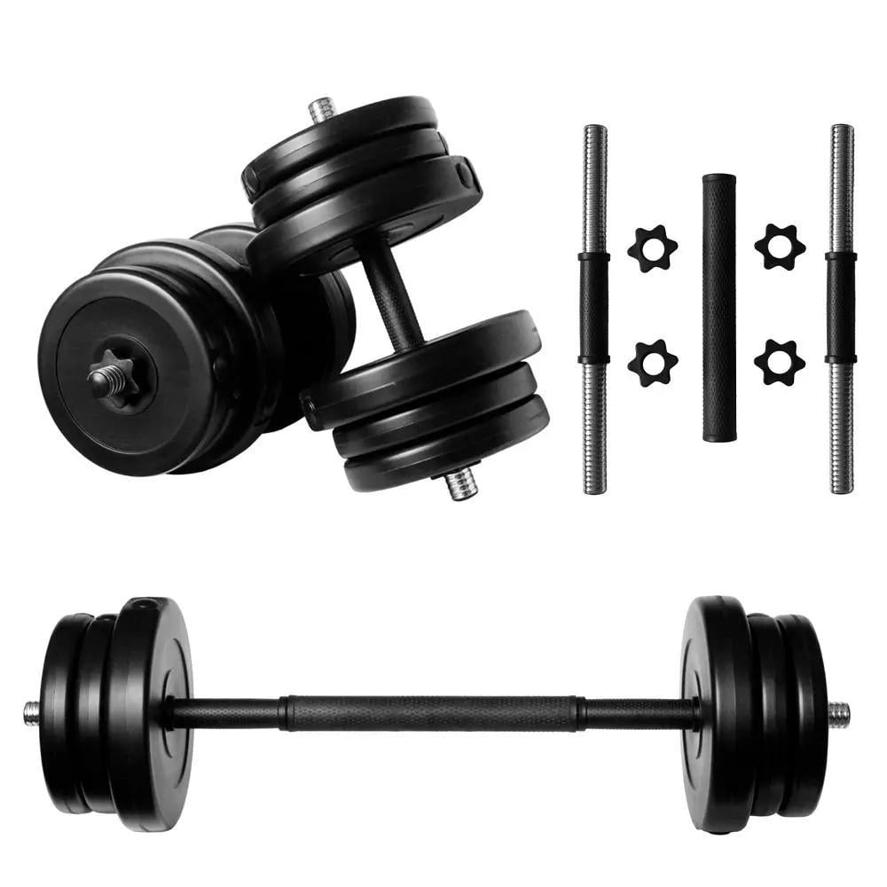 Комплект набірні гантелі/штанга Neo Sport з металевим грифом 42 кг - фото 2 Комплект набірні гантелі/штанга Neo Sport з металевим грифом 42 кг - фото 2