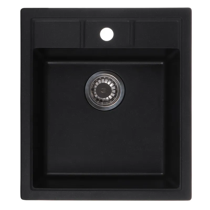 Мойка кухонная Zerix ZS-4651S-14 Черный металлик (ZX4570)