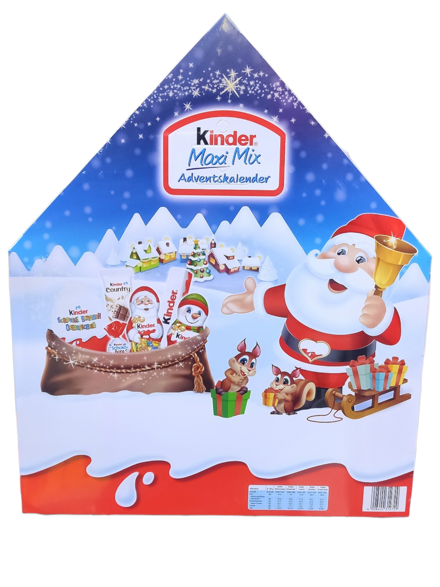 Адвент Календар Kinder Maxi Mix Будиночок 351 г (01335) - фото 2
