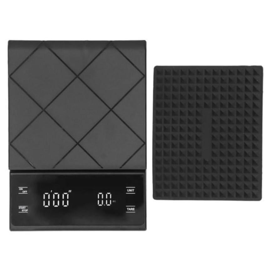 Ваги кухонні цифрові Coffee Scale 4058 з LED-дисплеєм і таймером до 5 кг (1202)