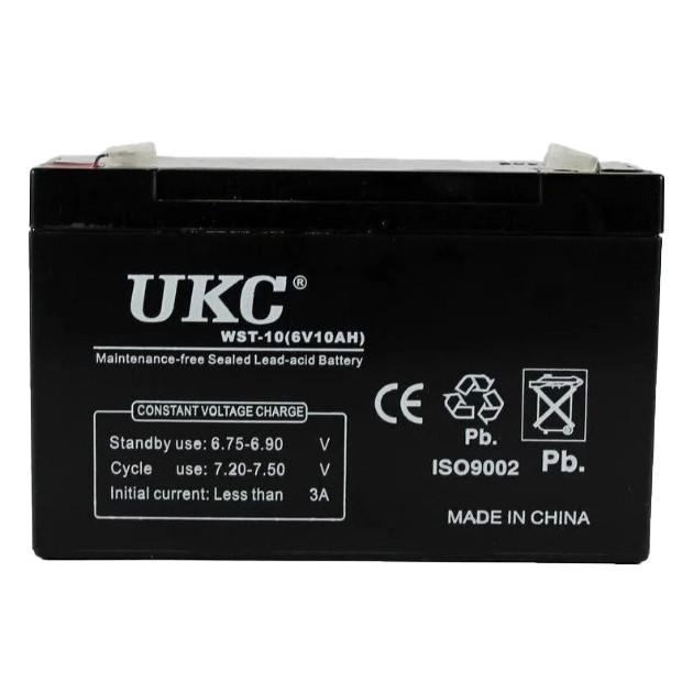 Акумулятор UKC Battery WST-10 6V 10Ah (014473) - фото 2