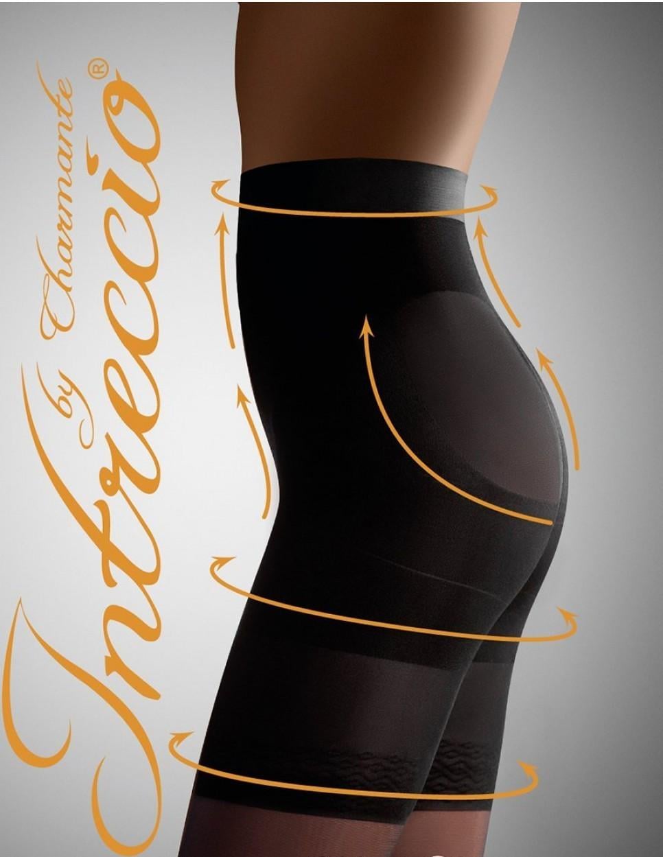 Колготки Intreccio Linea Perfetta р. 4 40 Den Черный (6-3)