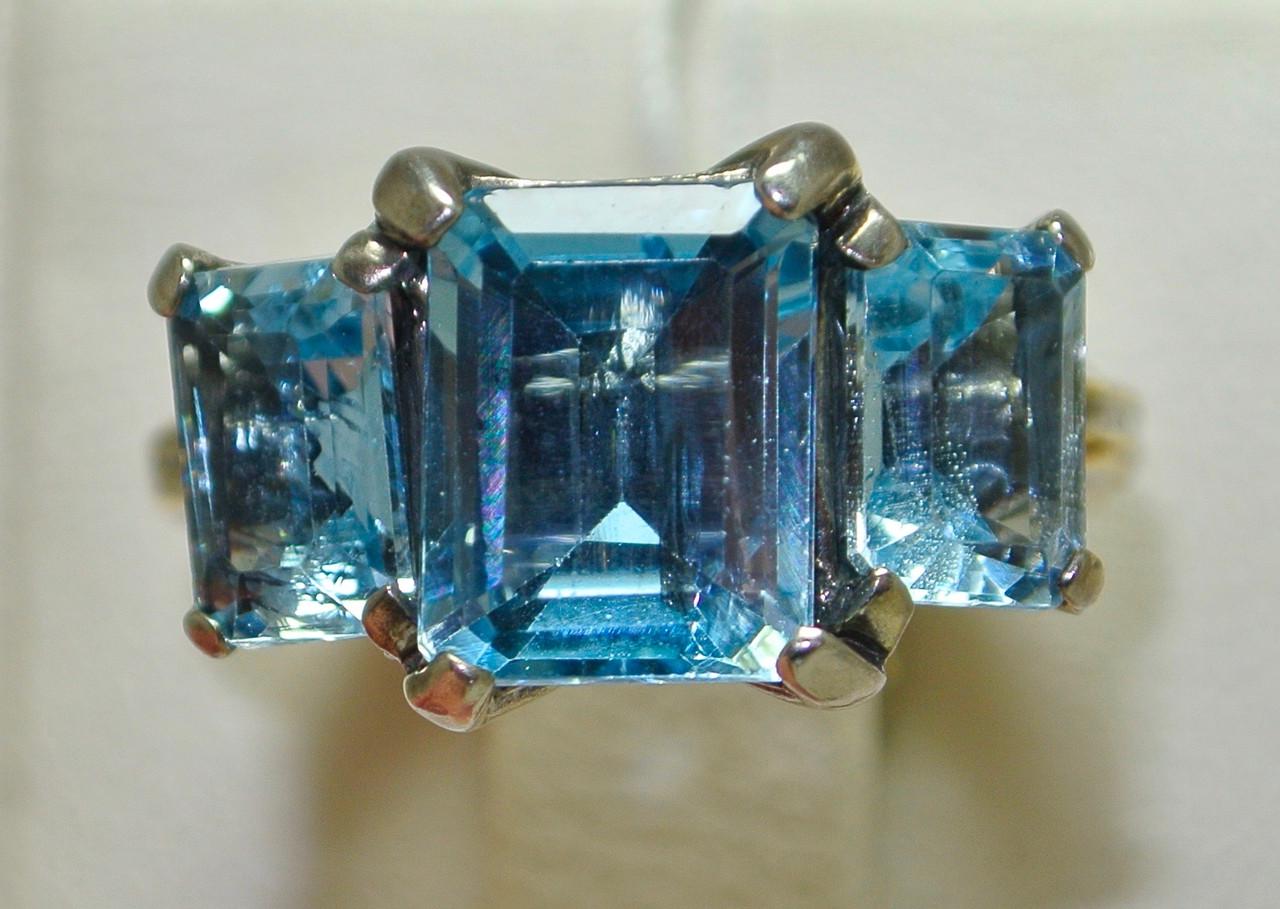 Кольцо из серебра с топазом р. 17 (21 01700026 ) - фото 2 Кольцо из серебра с топазом р. 17 (21 01700026 ) - фото 2