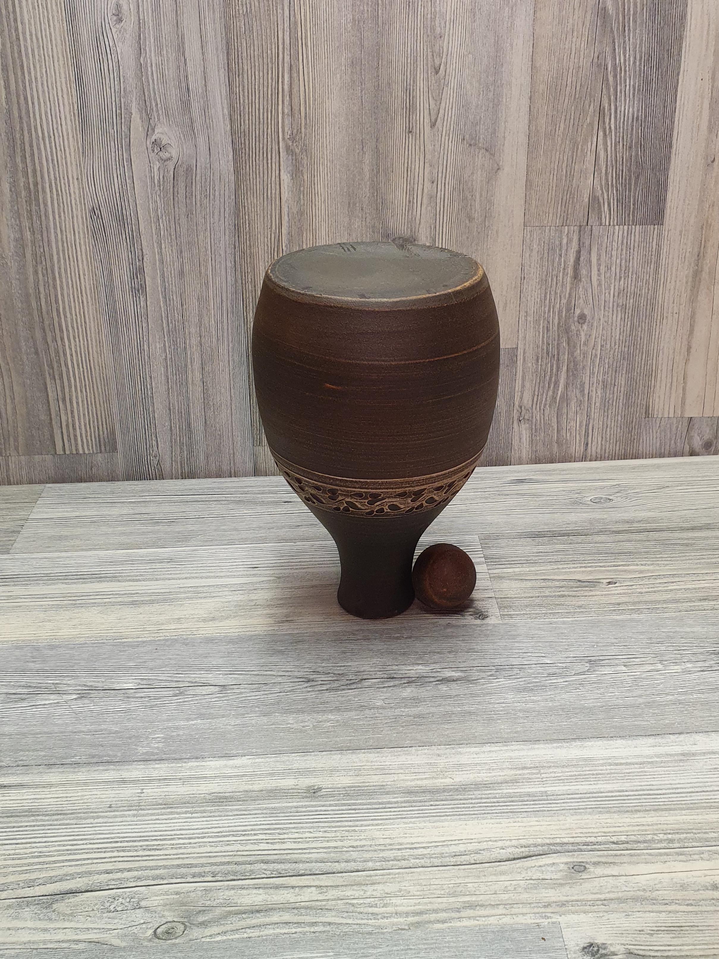 Штоф из красной глины (5142) - фото 8 Штоф из красной глины (5142) - фото 8