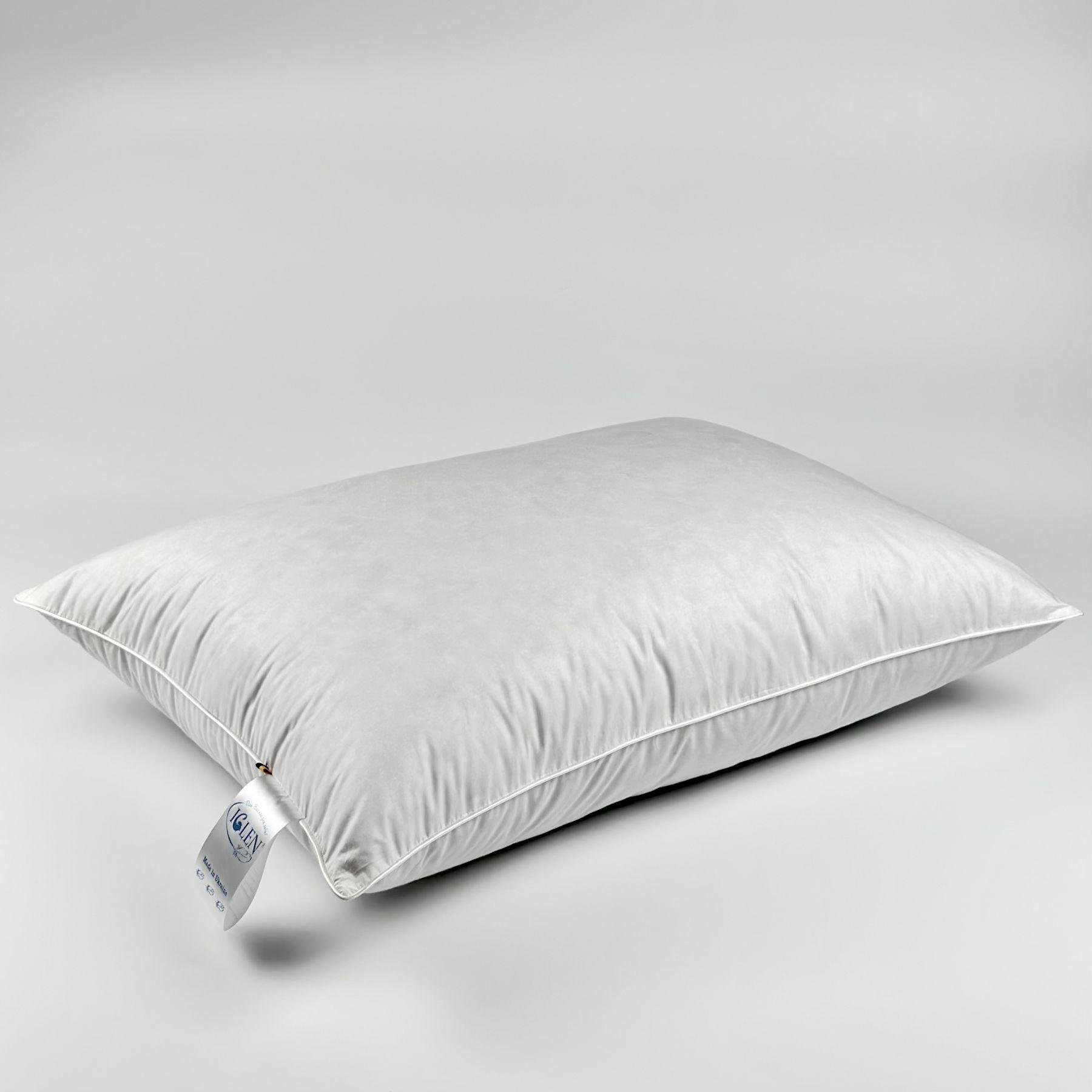 Подушка пуховая облегченная IGLEN с серым пухом 50x70 см (50701NG)