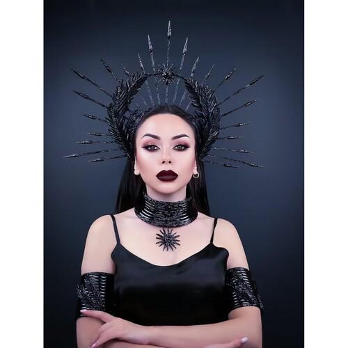 Обруч Мисс Вселенная Seta Decor 23-540BLK Обруч Мисс Вселенная Seta Decor 23-540BLK