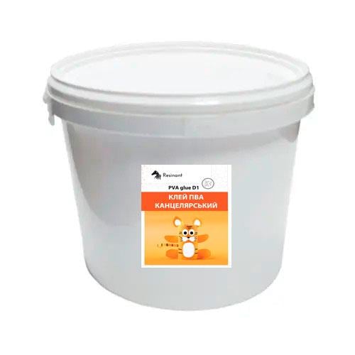 Клей ПВА канцелярский D1 PVA Сlerical Glue ведро 2,5 л (745061)