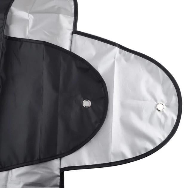 Накидка-чехол на лобовое стекло автомобиля от морозов 150х70 см (0381) - фото 3 Накидка-чехол на лобовое стекло автомобиля от морозов 150х70 см (0381) - фото 3