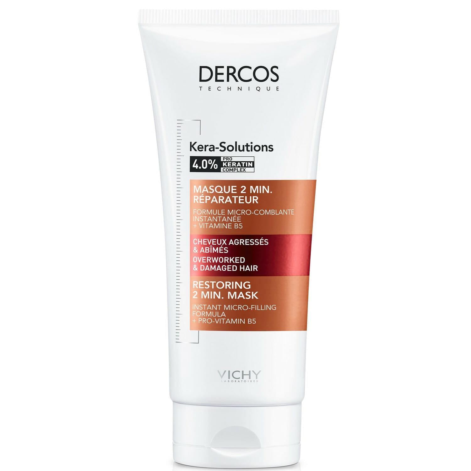 Маска восстанавливающая Vichy Dercos Kera-Solutions для реконструкции поврежденных волос (2526429300)