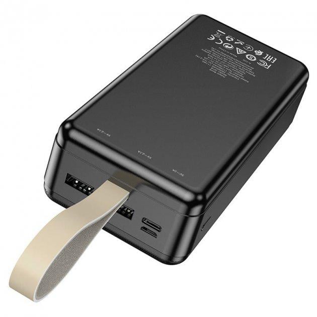 Повербанк Power Bank Hoco J91B 30000 Ah PD/QC 22,5 W Black - фото 3