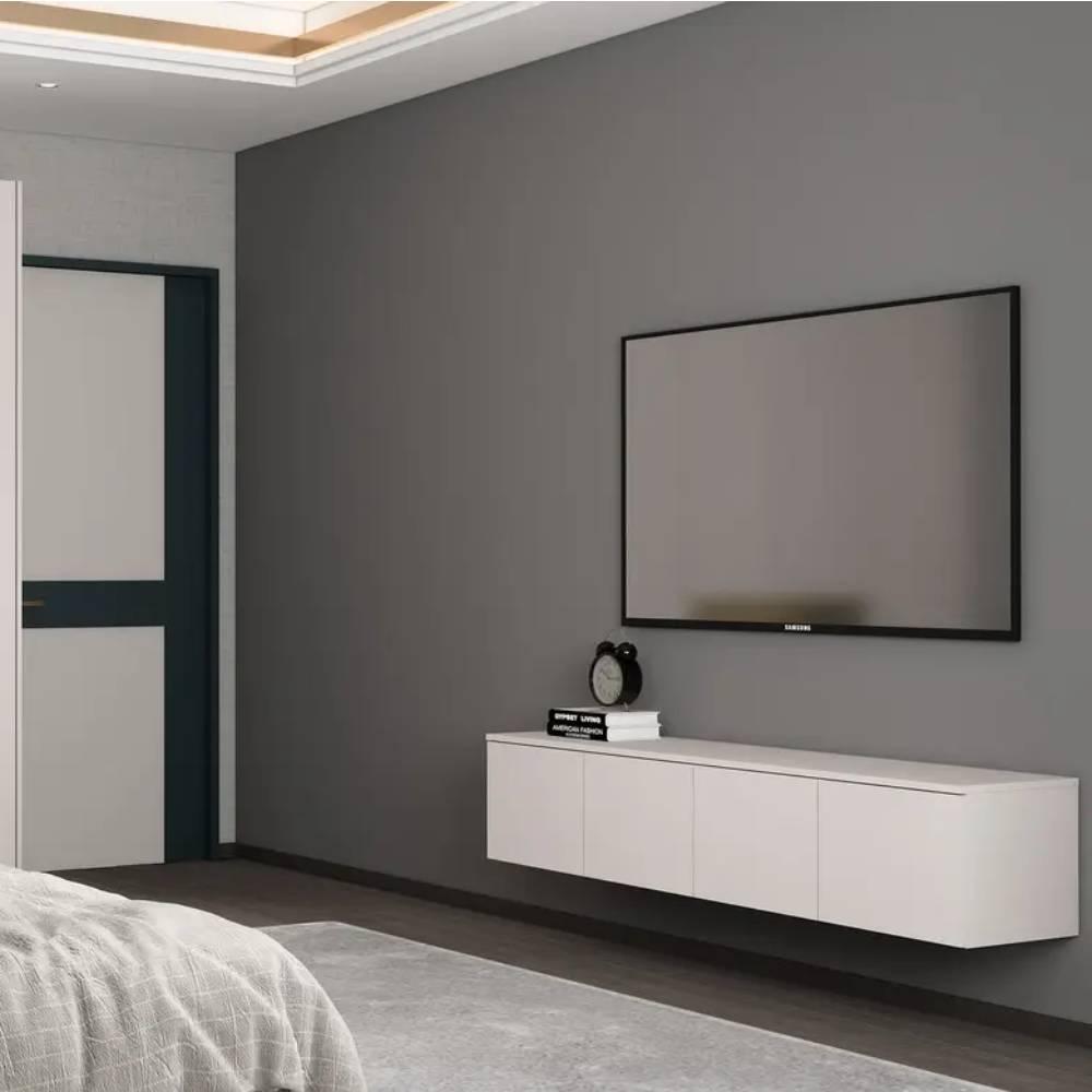 Тумба под ТВ Doros Левия 4Д 160х35х33 см Кашемир (DRS-011639) - фото 2 Тумба под ТВ Doros Левия 4Д 160х35х33 см Кашемир (DRS-011639) - фото 2