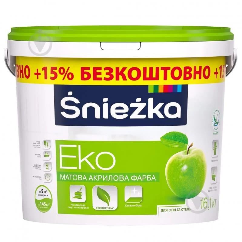 Краска Sniezka ЭКО 16,1 кг Снежно-белый