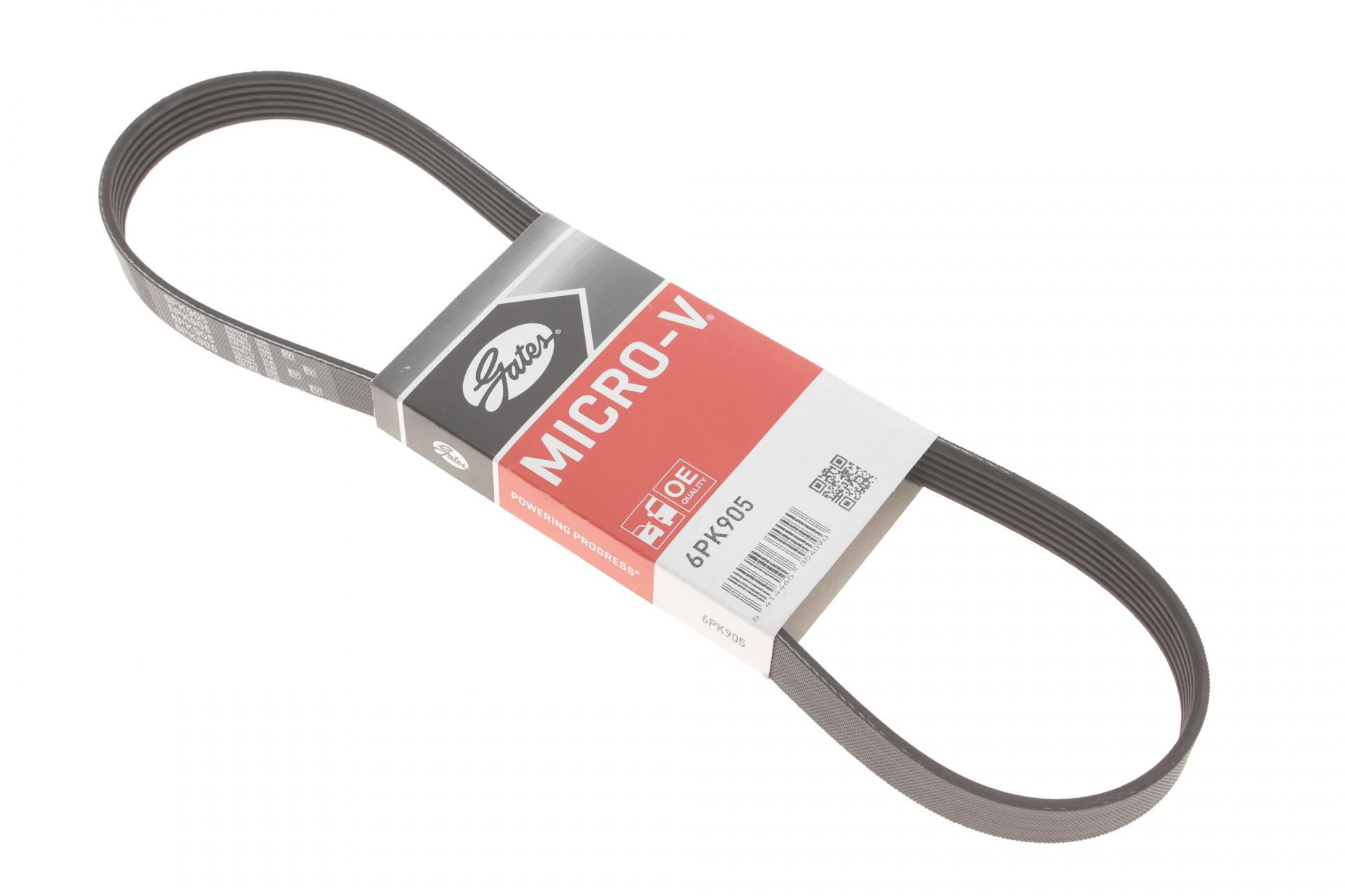 Ремень генератора GATES Citroen Berlingo 1.6VTi 09-6PK905 Ремень генератора GATES Citroen Berlingo 1.6VTi 09-6PK905