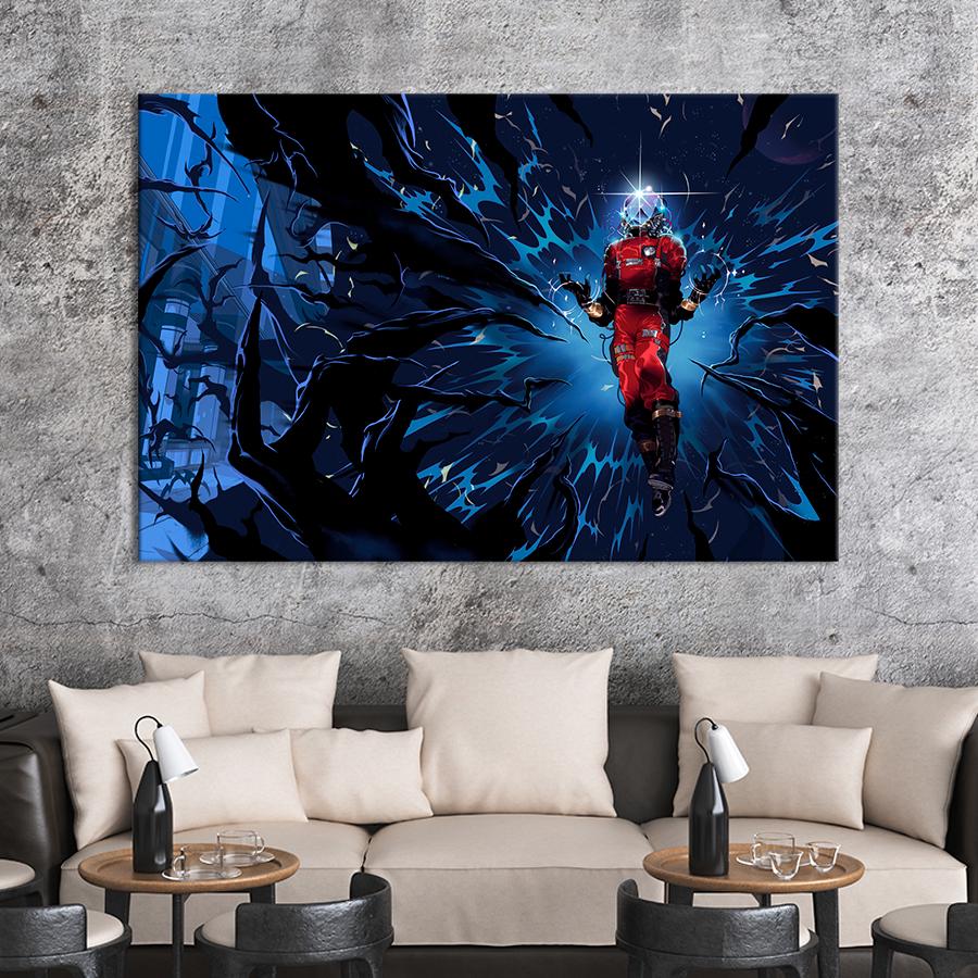 Настенний декор Компьютерная игра Prey 80x54 см (A171-1)