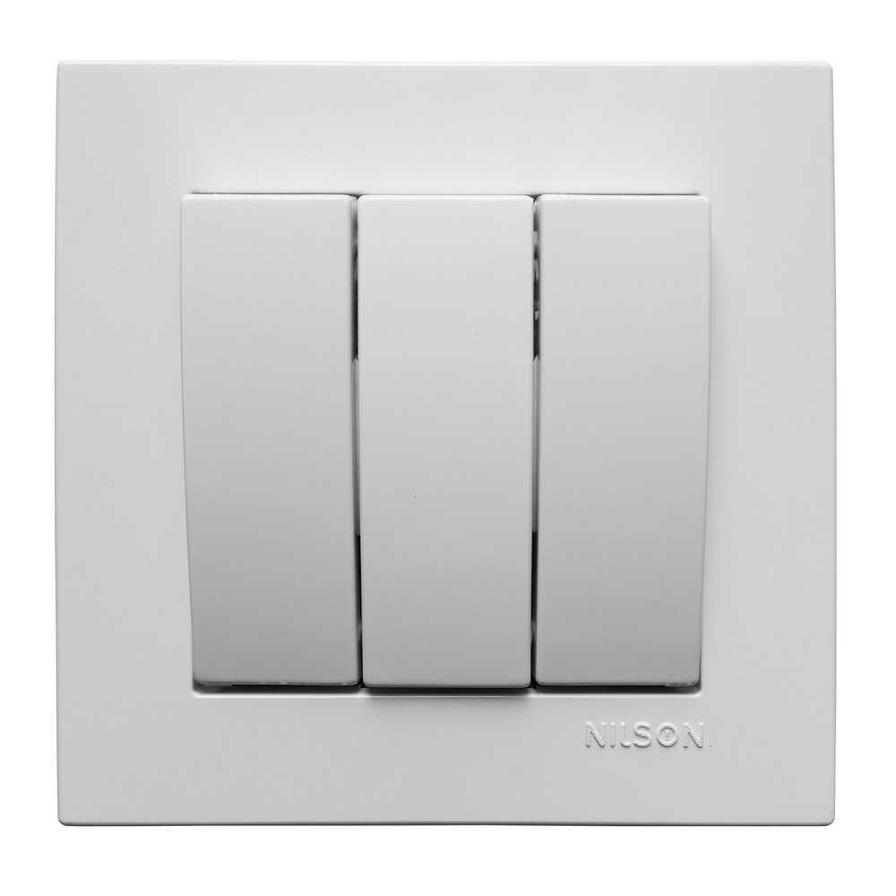 Вимикач Nilson Moda Білий (21112066)