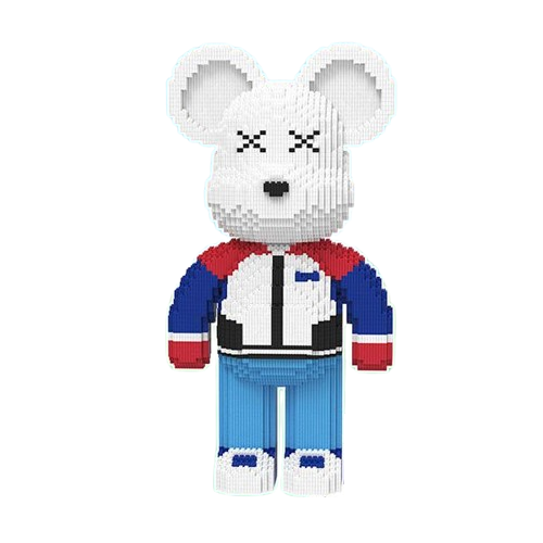Конструктор Magic Blocks Bearbrick Футболист 4300 деталей 50 см (9171)