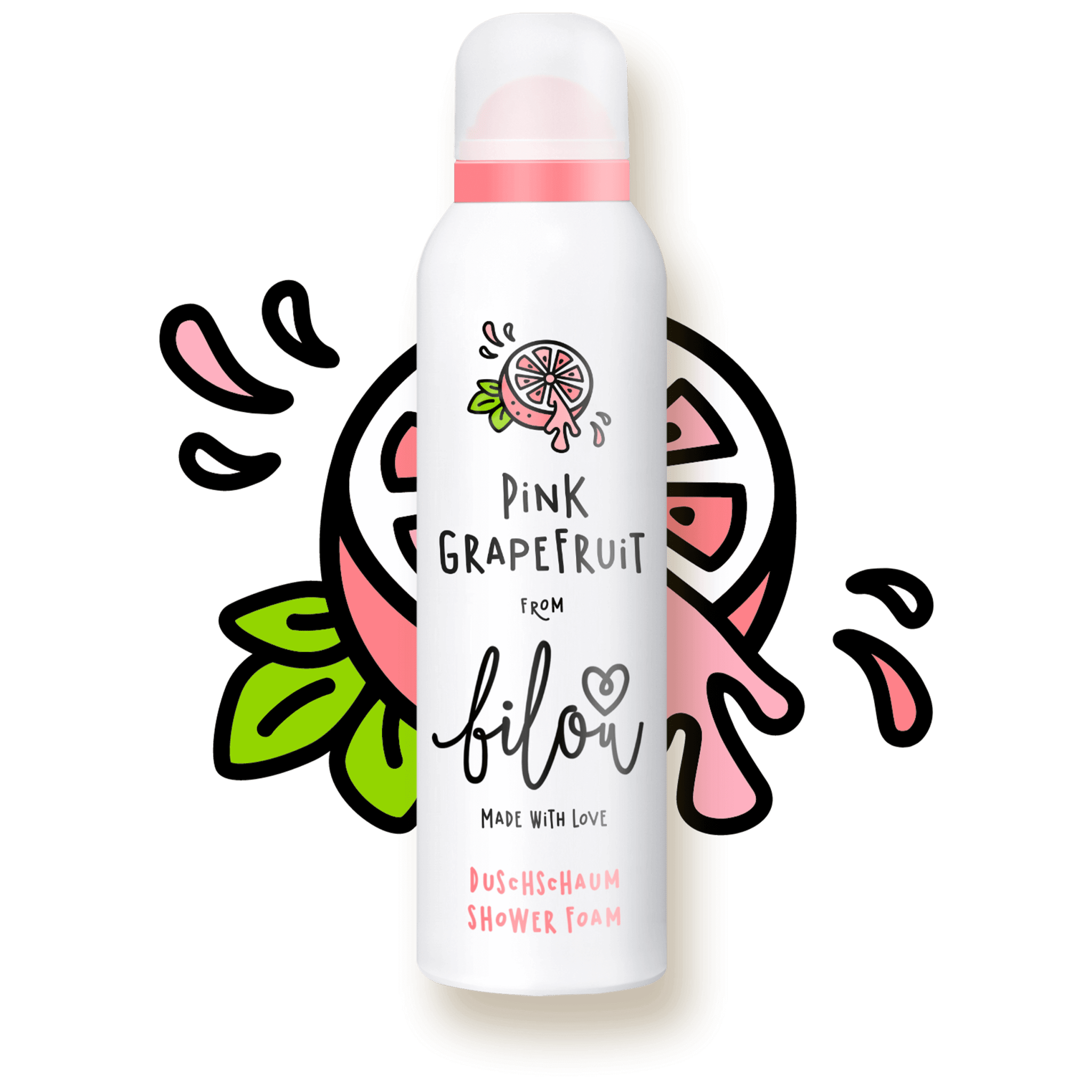 Пенка для душа Bilou Pink Grapefruit 200 мл (52361)