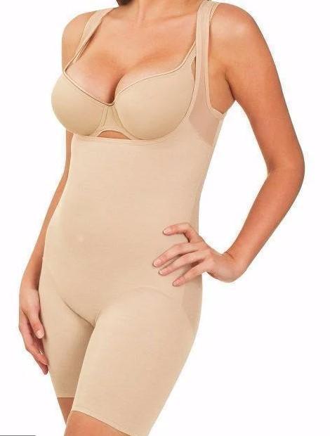 Комбидресс для коррекции фигуры Slim Shapewear S/M Бежевый (AR003895)