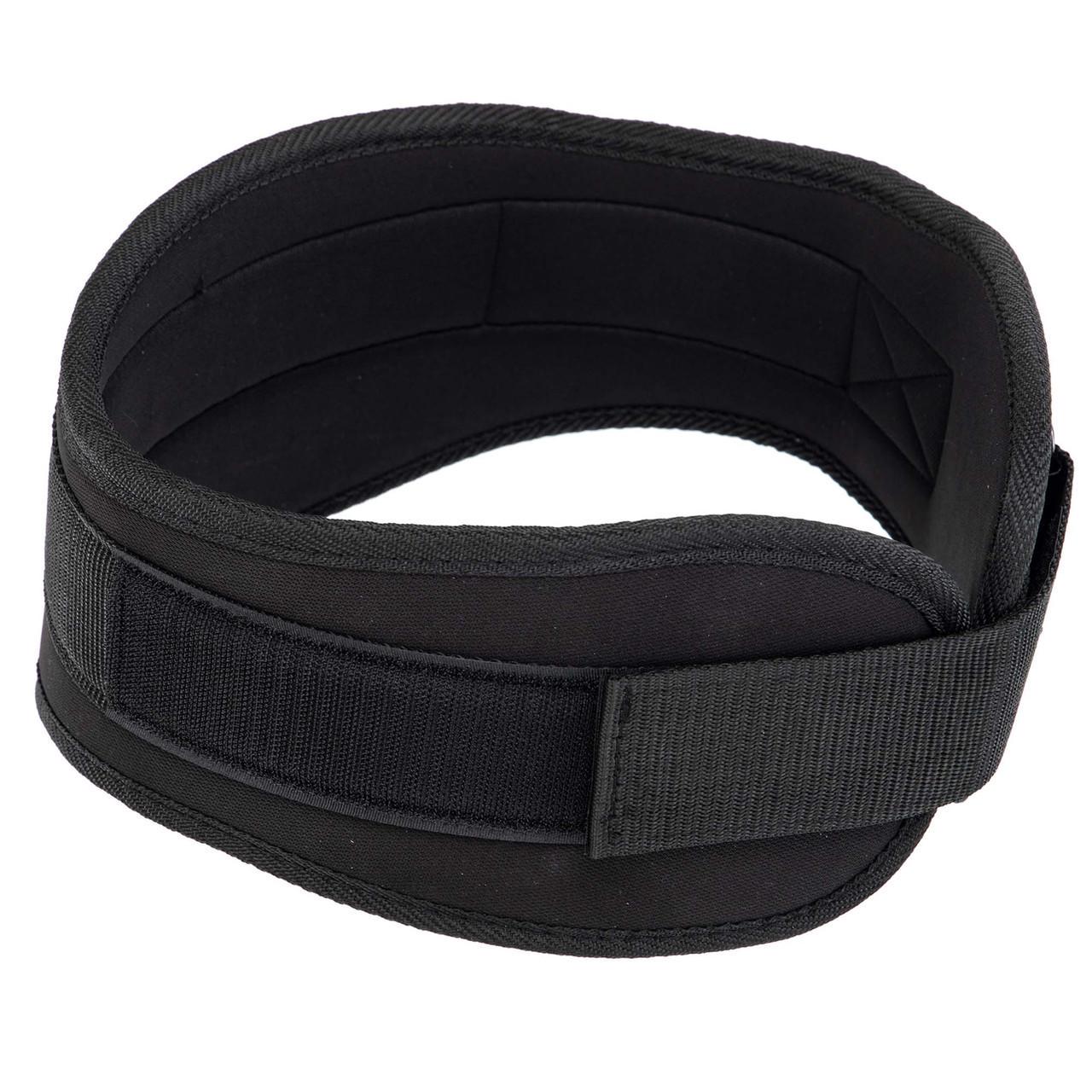 Пояс атлетический текстильный LIFTING BELT EZOUS O-06 спинка 15 см (2532848493)