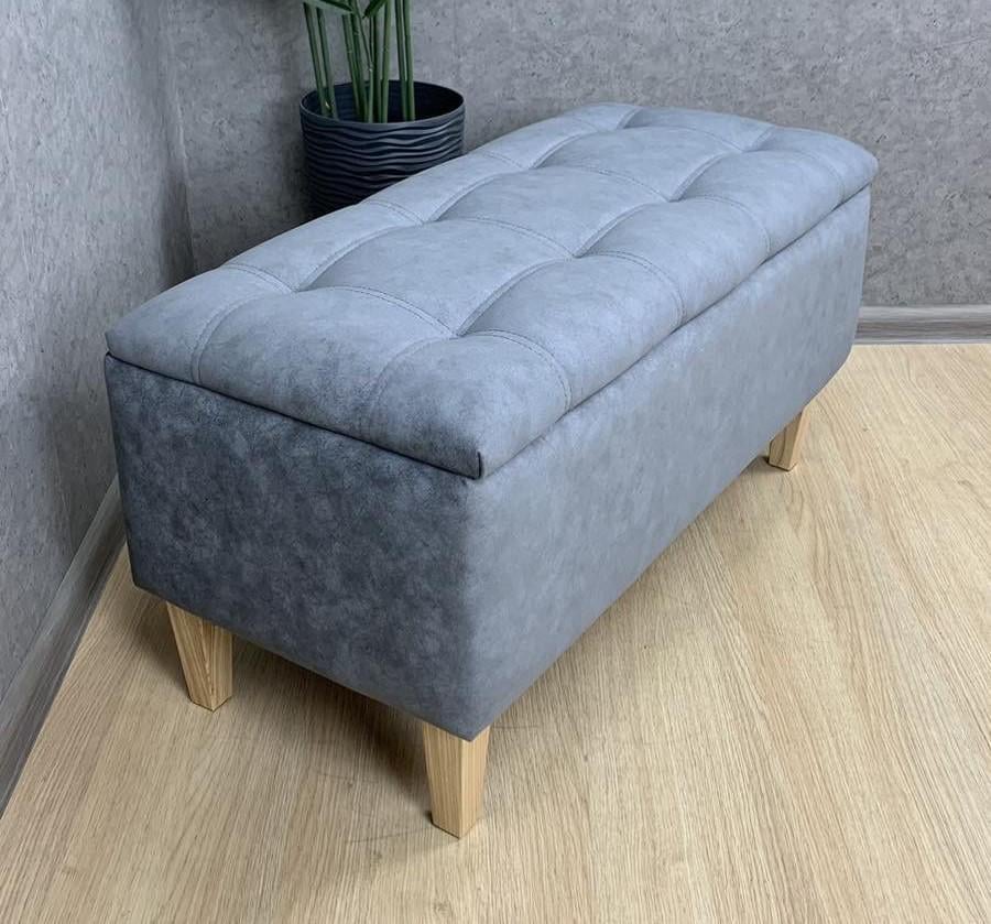 Топчан з нішею Vi-Tall з відстрочкою опори дерево 160х55х42 см Блакитний - фото 1 Топчан з нішею Vi-Tall з відстрочкою опори дерево 160х55х42 см Блакитний - фото 1