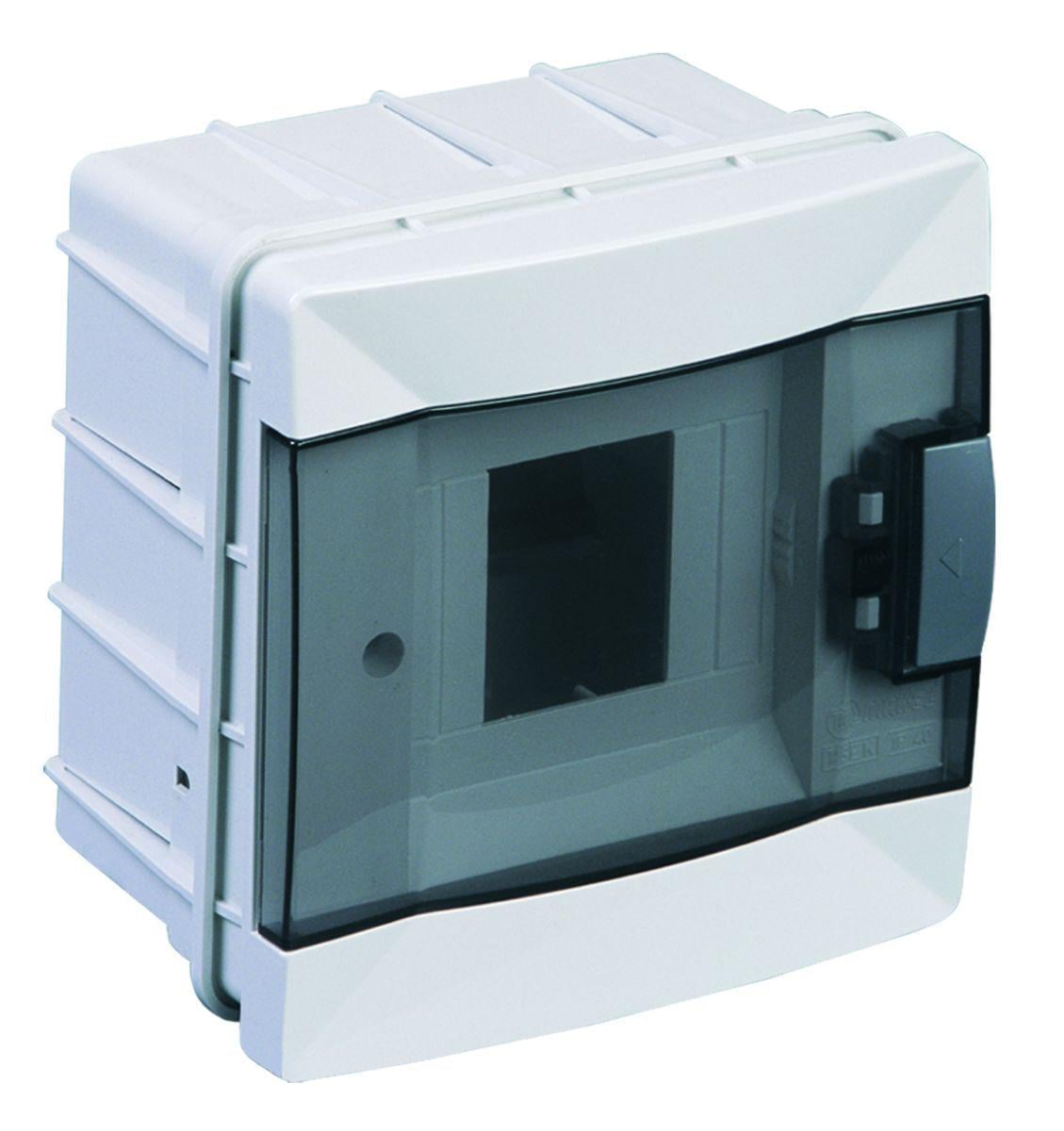 Щит Makel 4-модульный для скрытого монтажа с прозрачной дверцей (63004)