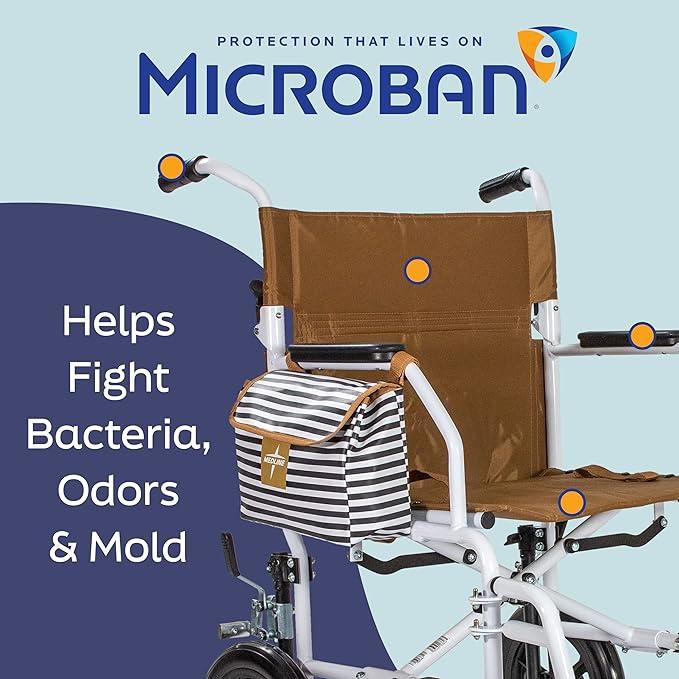 Инвалидное складное кресло-каталка Medline для пожилых людей и пациентов после операции - фото 3 Инвалидное складное кресло-каталка Medline для пожилых людей и пациентов после операции - фото 3