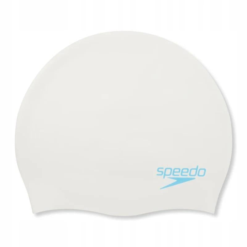 Шапочка для плавания детская Speedo PLAIN MOUD SILC CAP JF/JM/JU One Size Белый (8-7099017621)