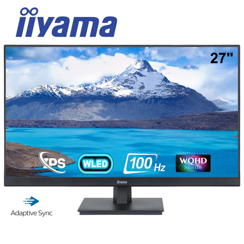Монитор Iiyama XU2792QSU-B6 безрамочный IPS 2560x1440 QHD 27" (tf6494) - фото 4 Монитор Iiyama XU2792QSU-B6 безрамочный IPS 2560x1440 QHD 27" (tf6494) - фото 4