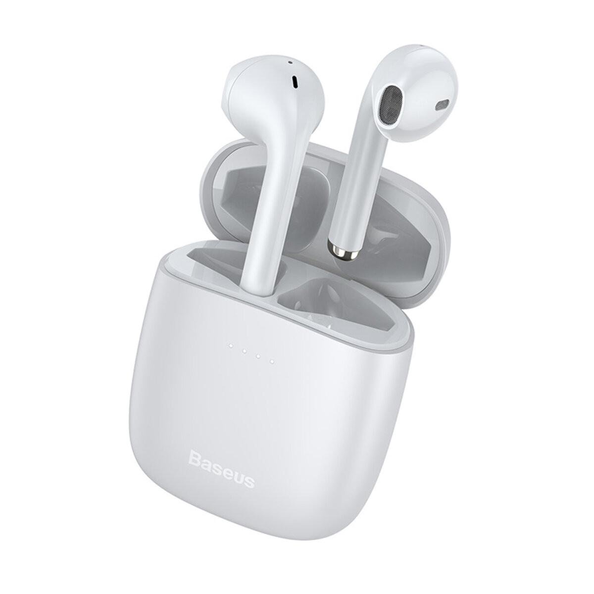 Гарнітура безпровідна Baseus Encok True Wireless Earphones W04 White (29caa1-1965512)