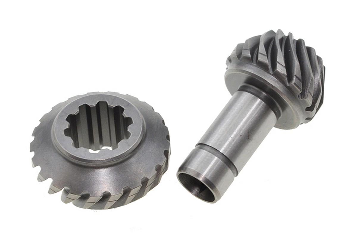 Пара редуктора VJ Parts для мотокосі ST FS 25-4 код 41306407301 D1 18,5 h32 15-з ліво/D24,5 h12