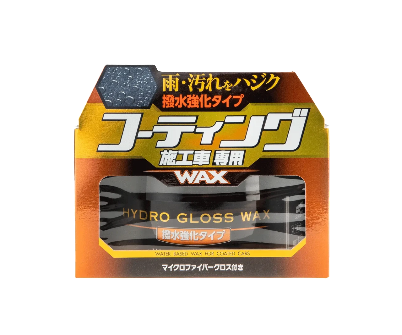 Твердый воск SOFT99 Hydro Gloss Wax Water Repellent Type